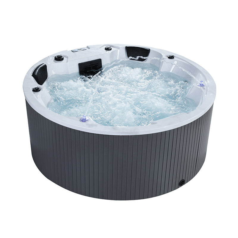 Hot Tub - 4 Kişilik Serbest Duran Jakuzili Küvet,