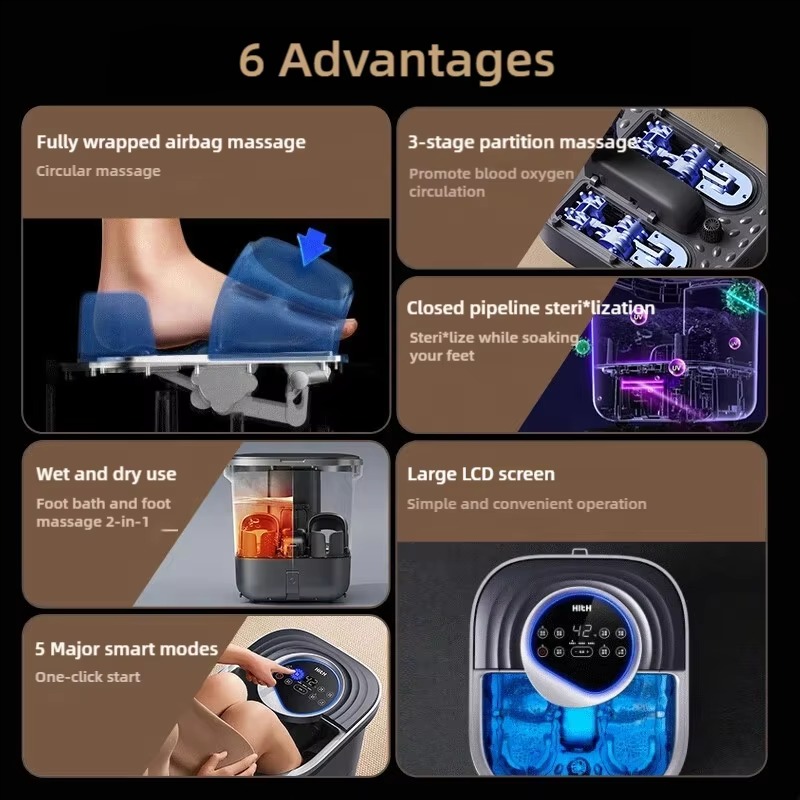 LCD Ekranlı Taşınabilir Elektr - Foot Spa incelemesi ve fiyatı