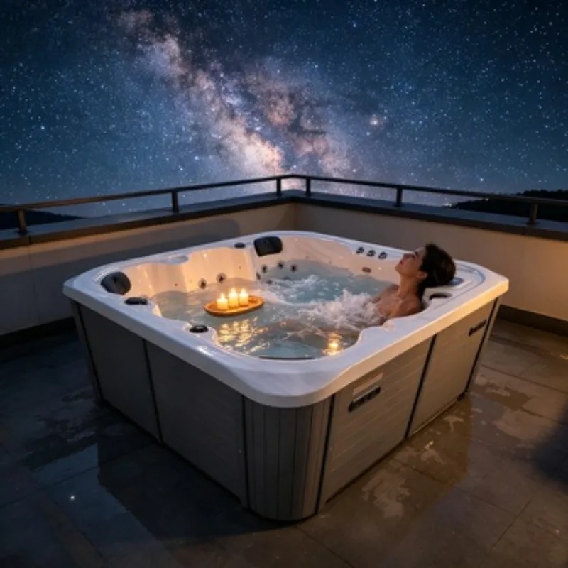 Akrilik Jakuzili Masajlı Açık  - Hot Tub incelemesi ve fiyatı