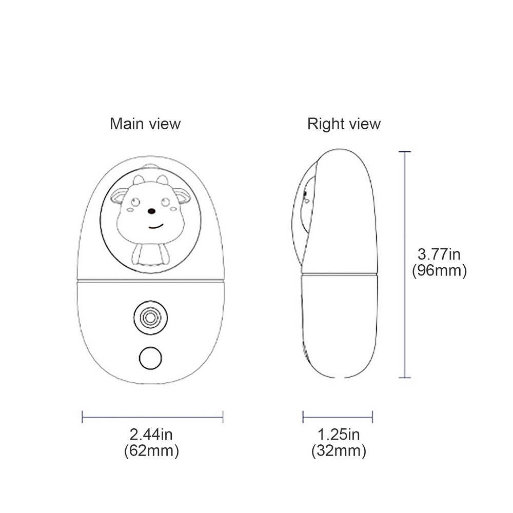 Karikatür 35ML Mini Yüz Nemlen - Face Steamer incelemesi ve fiyatı