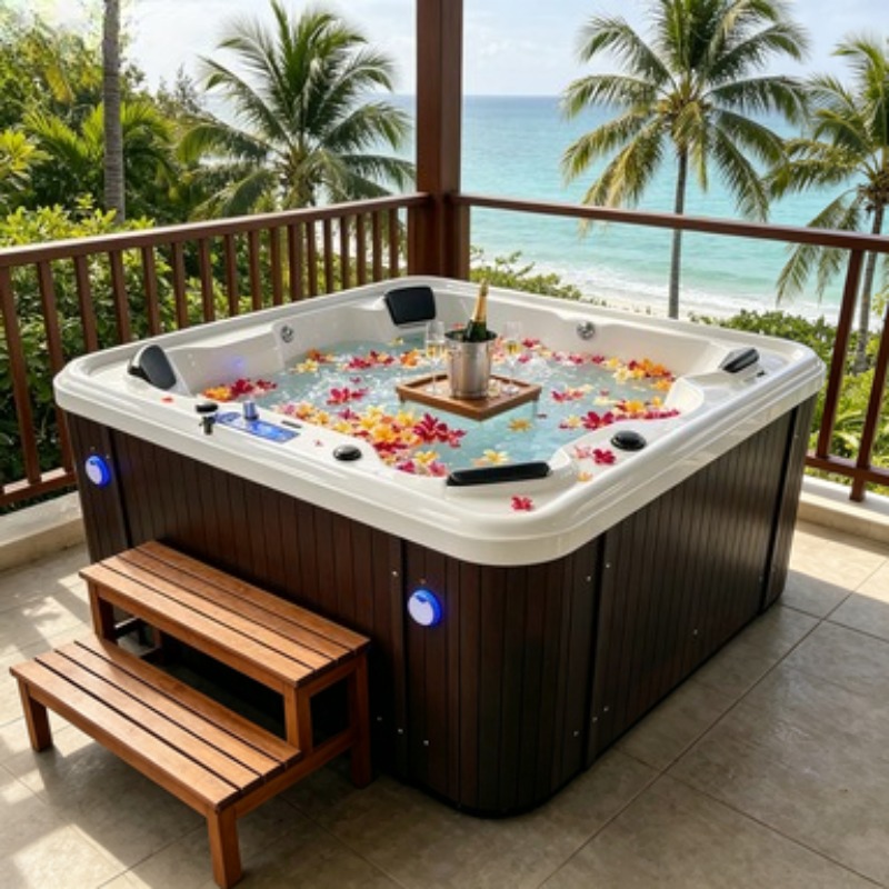Akrilik Jakuzili Spa Küveti Ma - Hot Tub incelemesi ve fiyatı