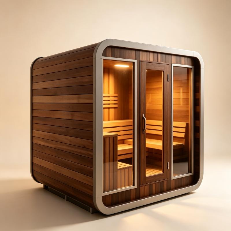 Lüks Özel Sauna Odası Masif Ah - Spa Wellness Gym incelemesi ve fiyatı