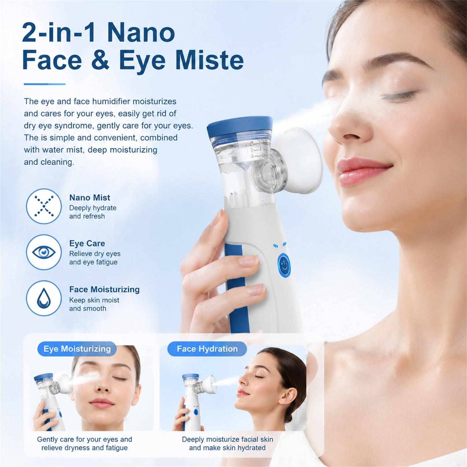 El Tipi Yüz Nano Nemlendirici, - Face Steamer incelemesi ve fiyatı